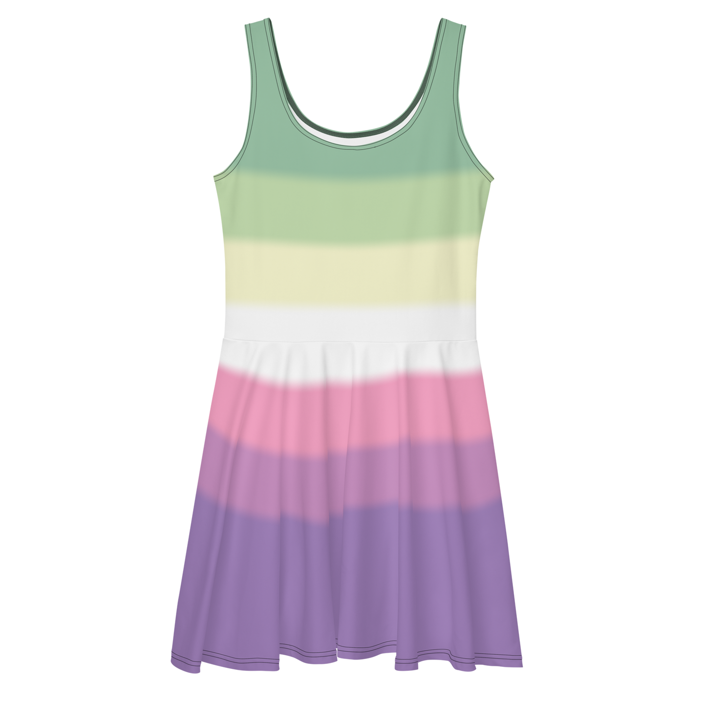 Genderfae Pride Gradient Skater Dress