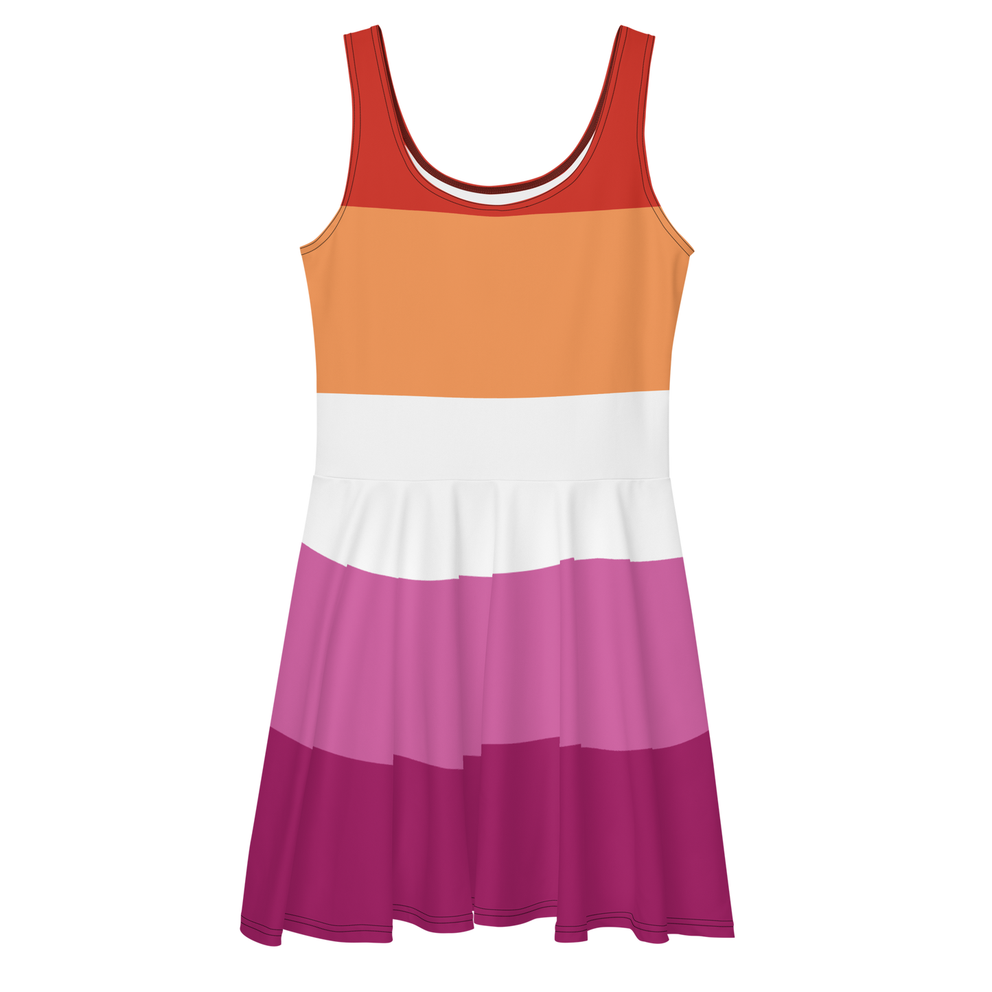 Lesbian Pride Flag Skater Dress