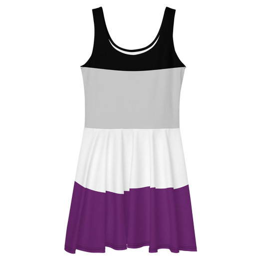 Ace Pride Flag Skater Dress