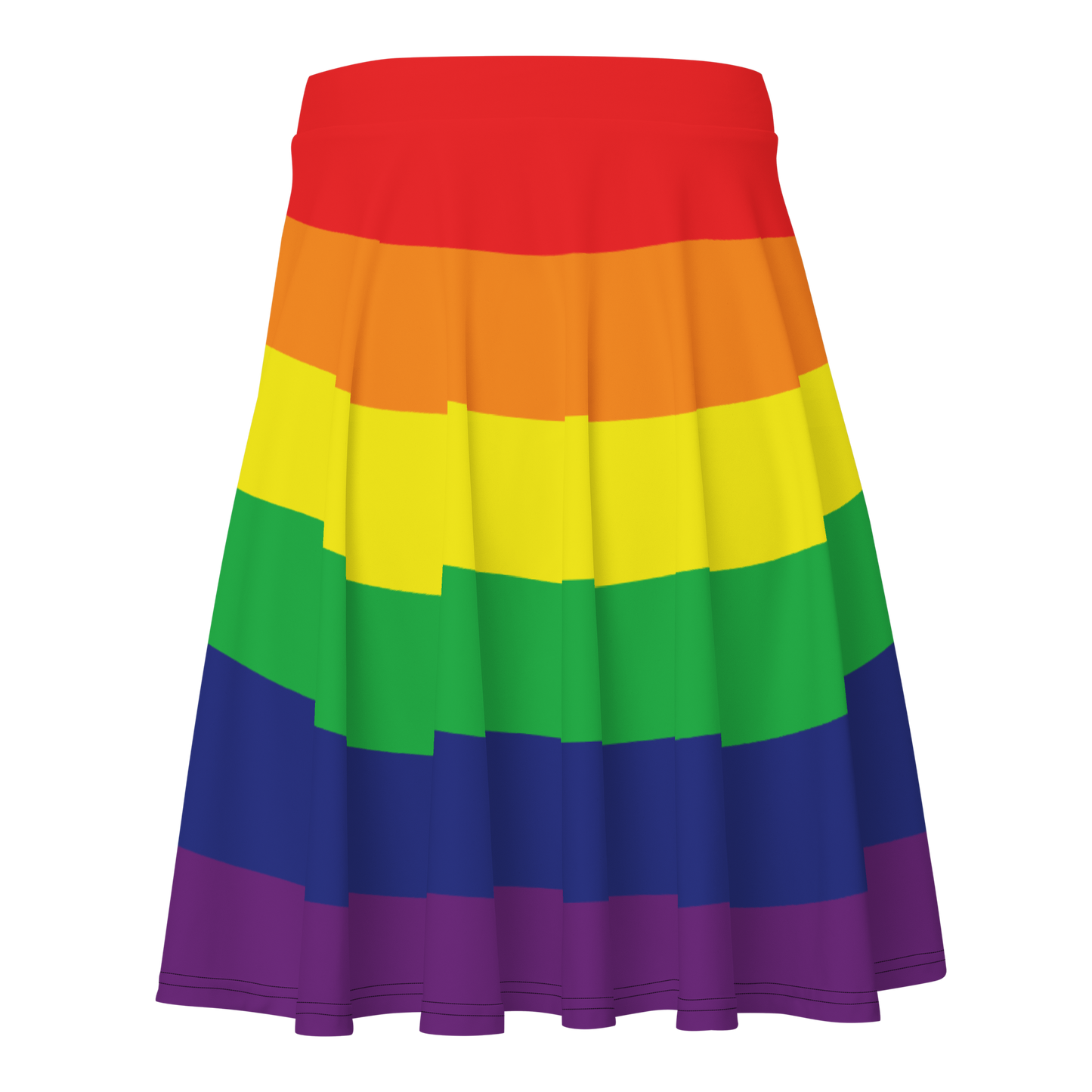 Rainbow Pride Flag Skater Skirt