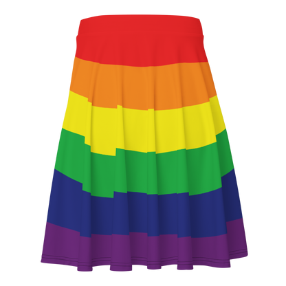 Rainbow Pride Flag Skater Skirt