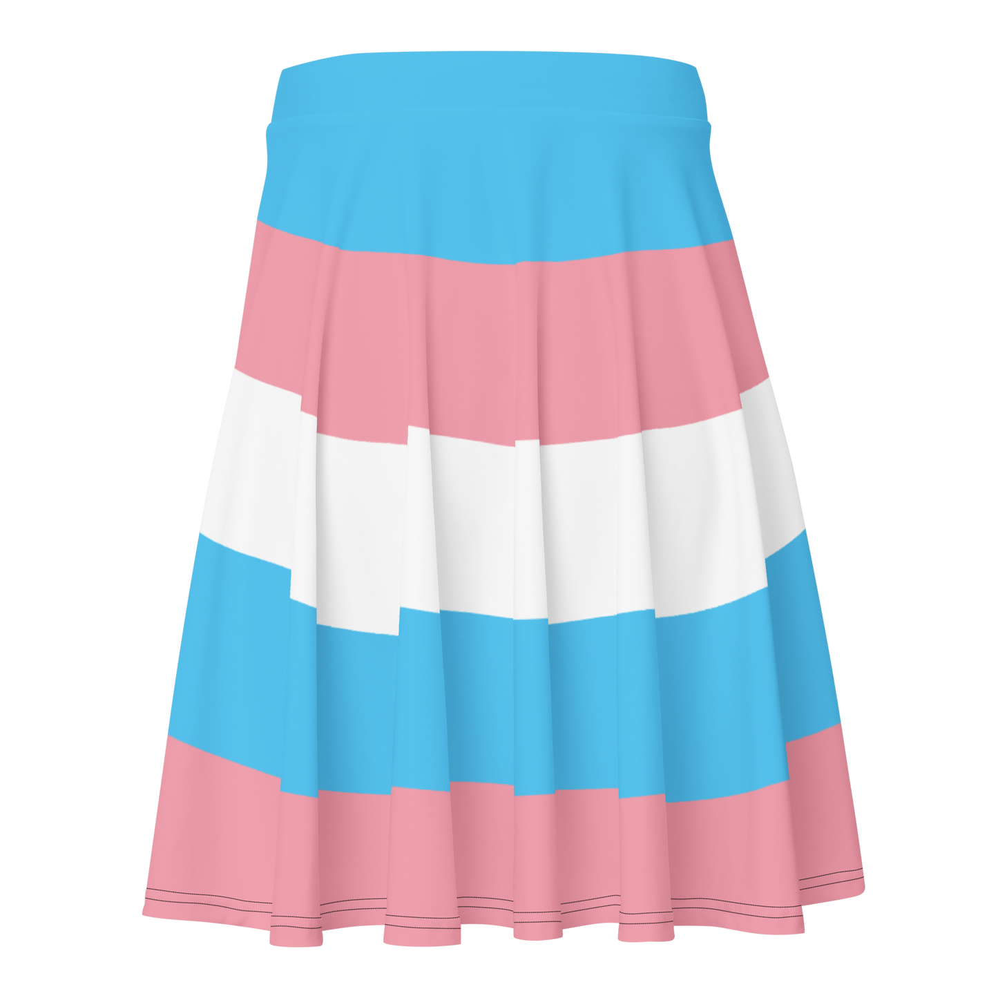 Trans Pride Flag Skater Skirt