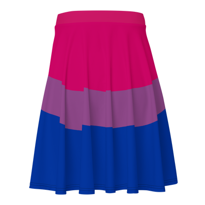 Bi Pride Flag Skater Skirt