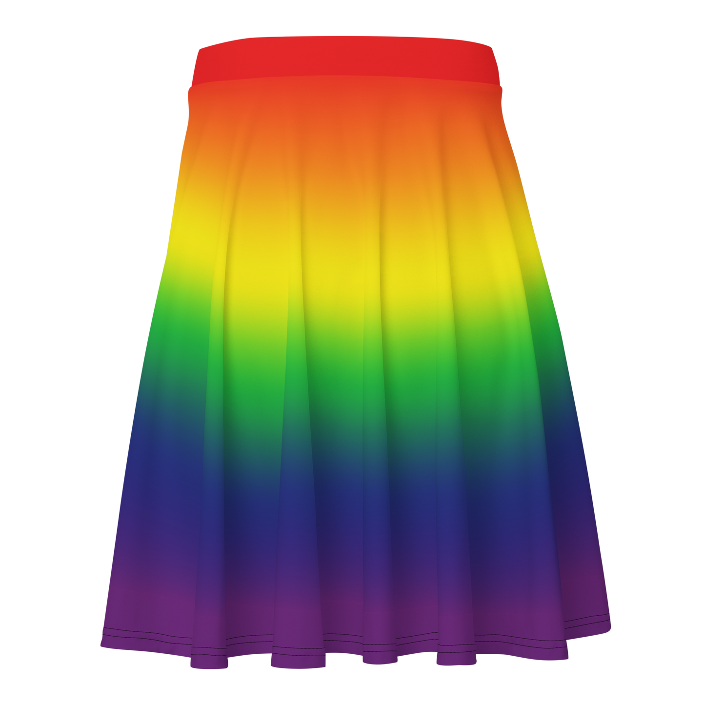 Rainbow Pride Gradient Skater Skirt