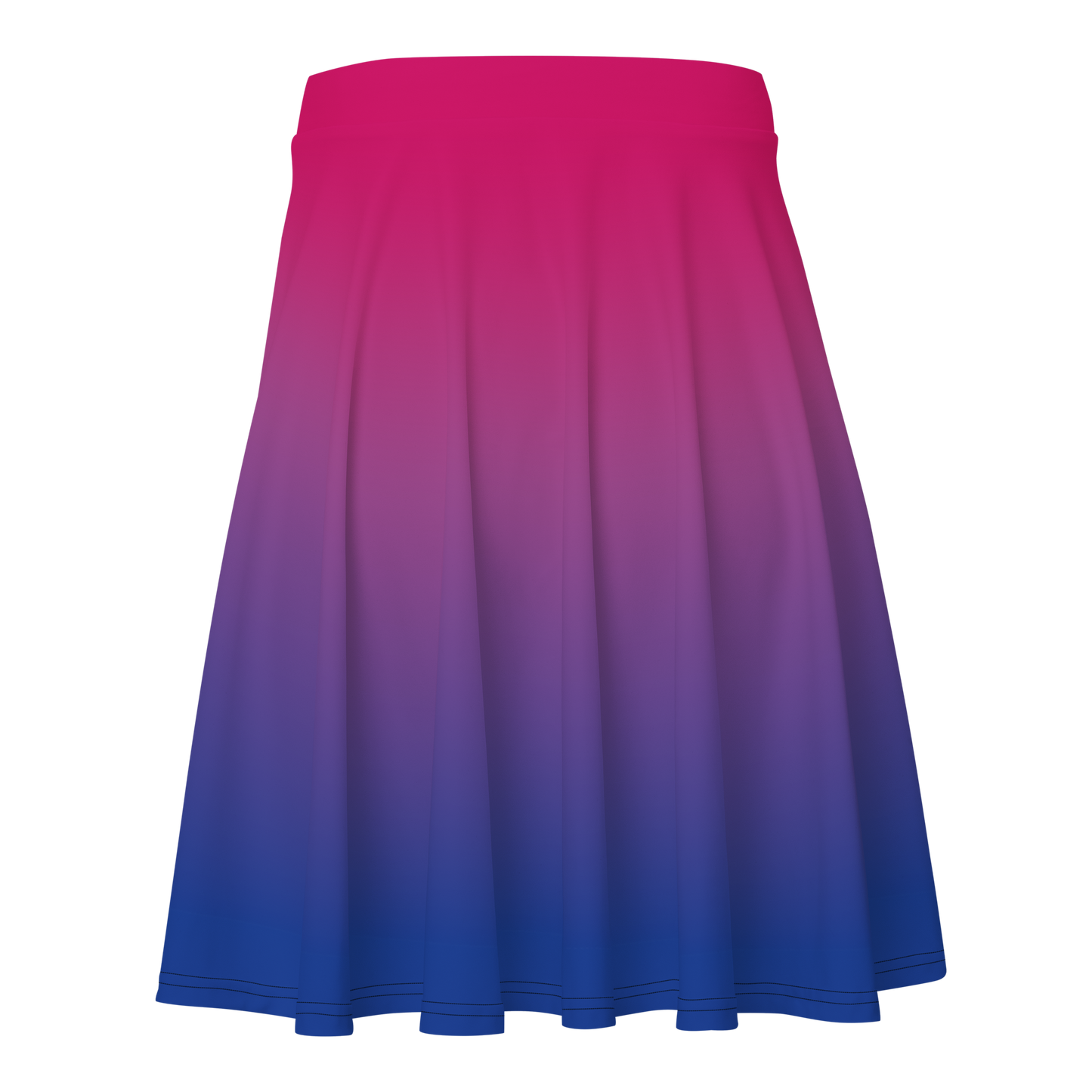 Bi Pride Gradient Skater Skirt