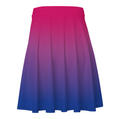 Bi Pride Gradient Skater Skirt