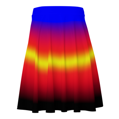 Poly Pride Gradient Skater Skirt