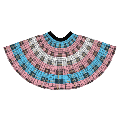 Trans Plaid Skater Skirt - GAY