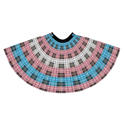 Trans Plaid Skater Skirt - QUEER