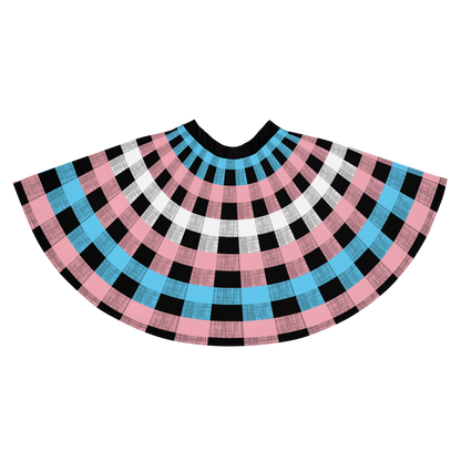 Trans Flannel Skater Skirt - GAY