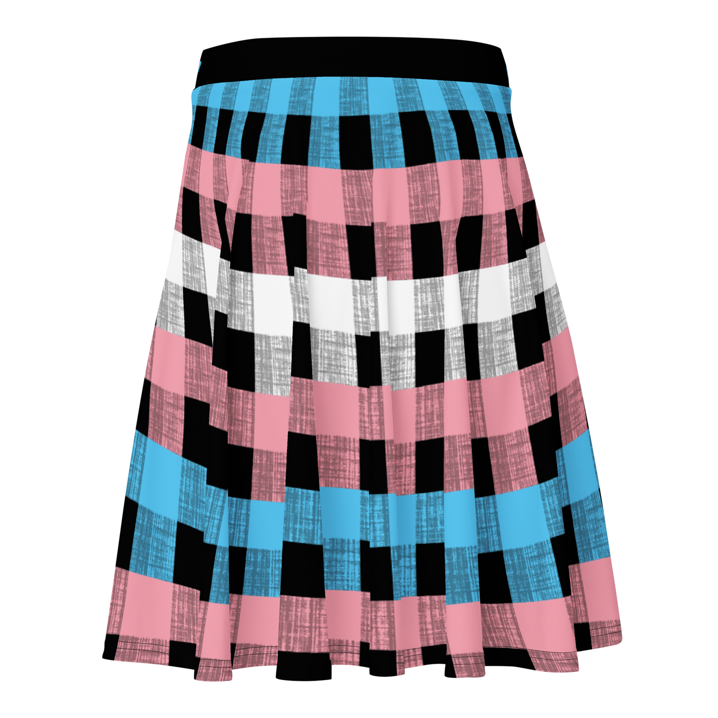 Trans Flannel Skater Skirt - GAY