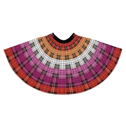 Lesbian Plaid Skater Skirt - QUEER