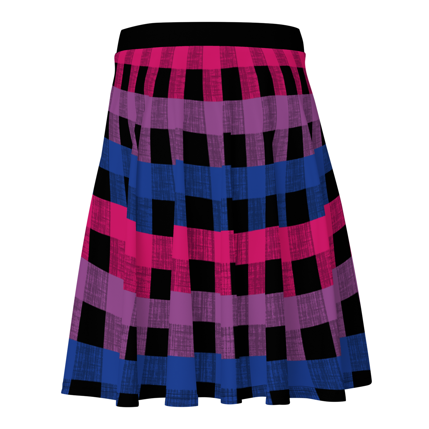 Bi Flannel Skater Skirt - BI