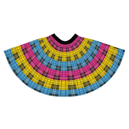 Pan Plaid Skater Skirt - PANSEXUAL