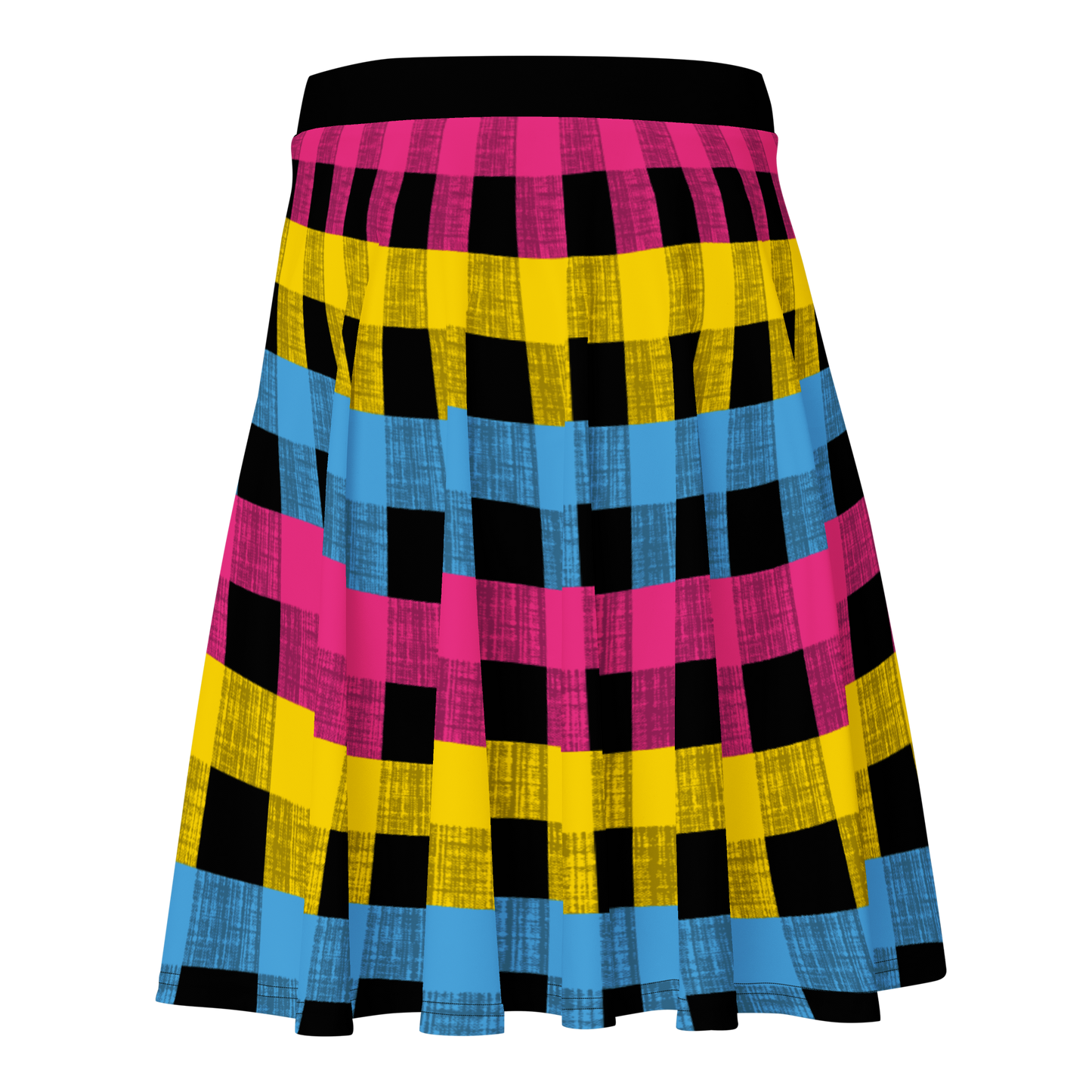 Pan Flannel Skater Skirt - PANSEXUAL