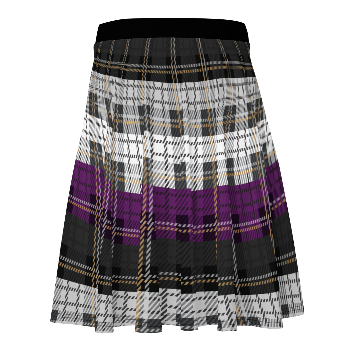 Ace Plaid Skater Skirt - ACE