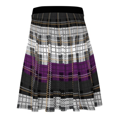 Ace Plaid Skater Skirt - ACE