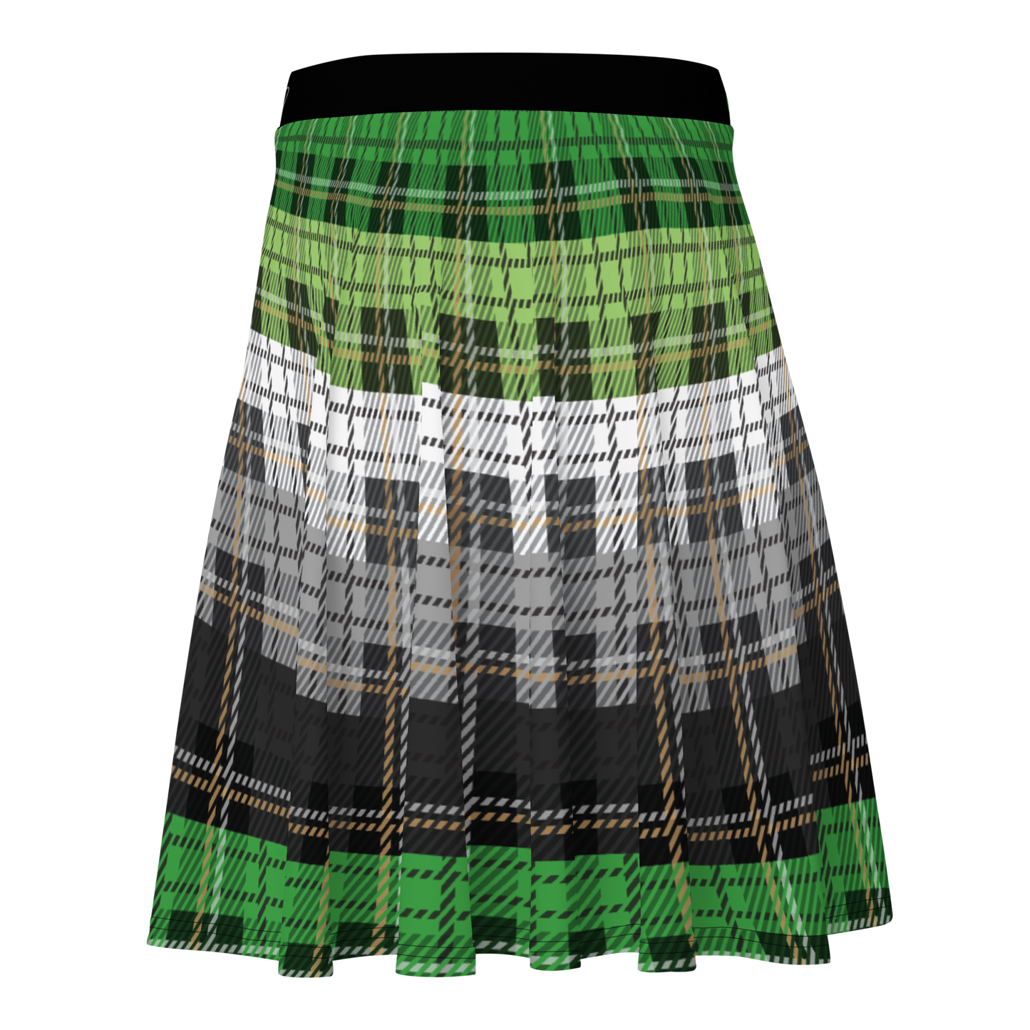 Aro Plaid Skater Skirt - GAY