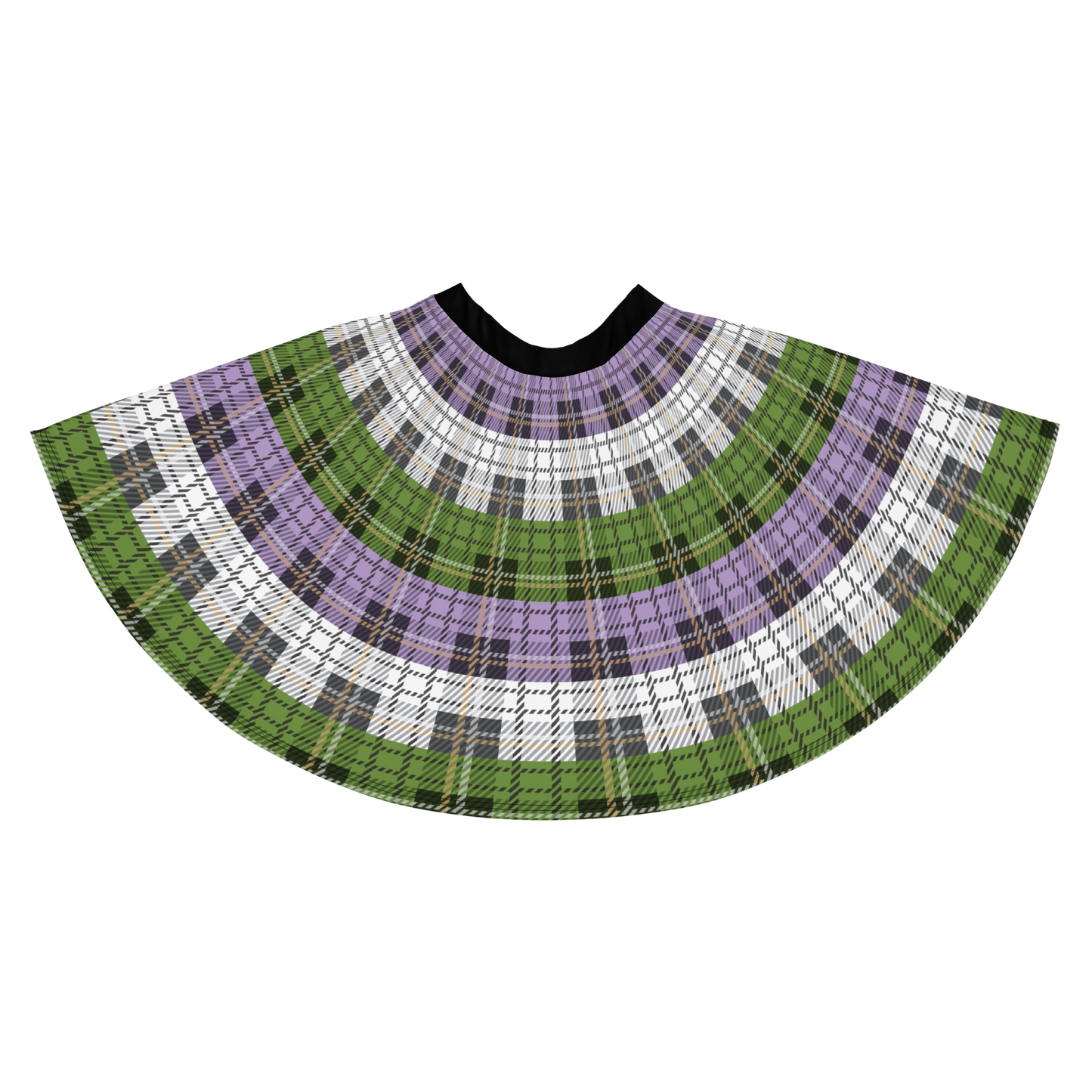 Genderqueer Plaid Skater Skirt - GENDERQUEER