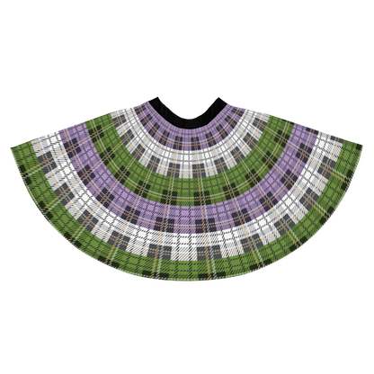 Genderqueer Plaid Skater Skirt