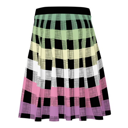 Genderfae Flannel Skater Skirt - GENDERFAE