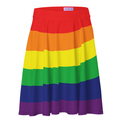 Rainbow Pride Flag Skater Skirt