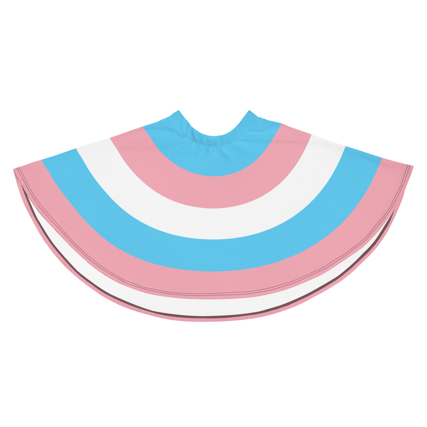 Trans Pride Flag Skater Skirt