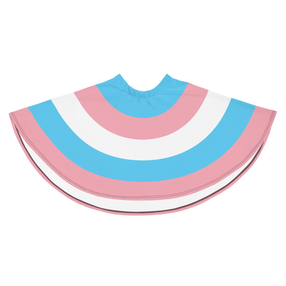 Trans Pride Flag Skater Skirt