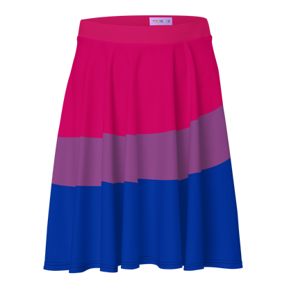 Bi Pride Flag Skater Skirt