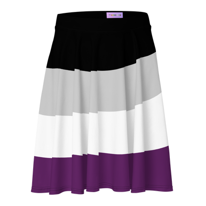 Ace Pride Flag Skater Skirt