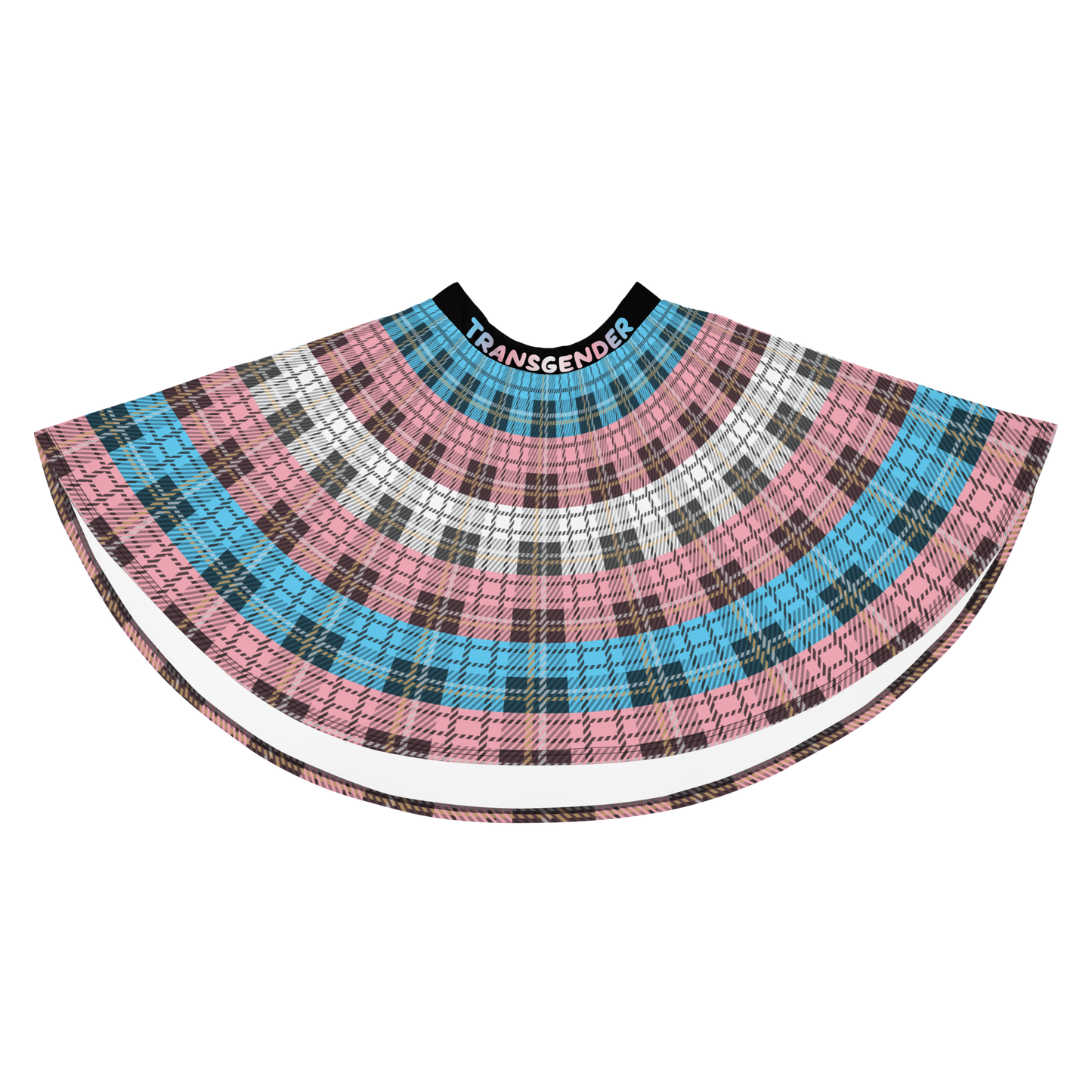 Trans Plaid Skater Skirt - TRANSGENDER