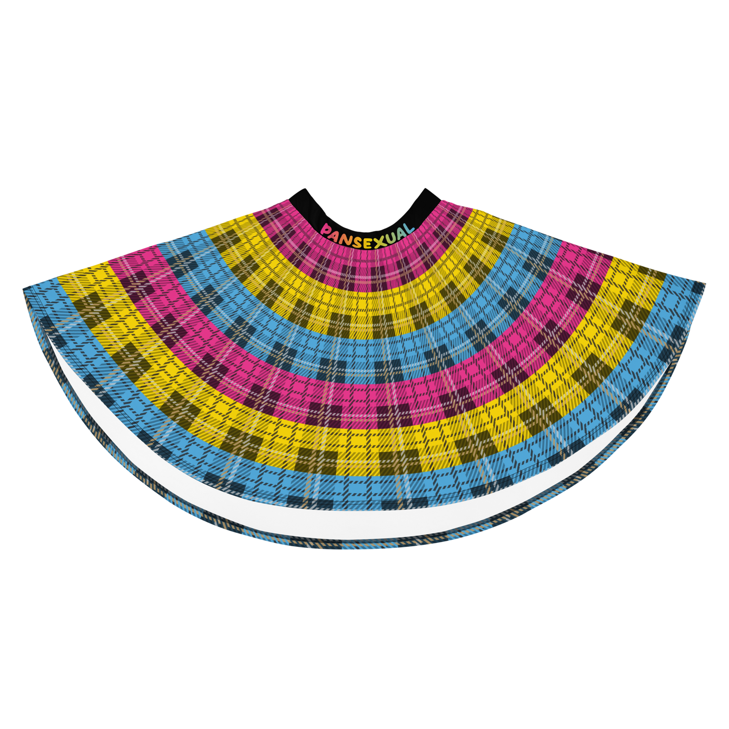 Pan Plaid Skater Skirt - PANSEXUAL