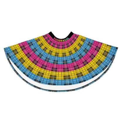 Pan Plaid Skater Skirt - PANSEXUAL