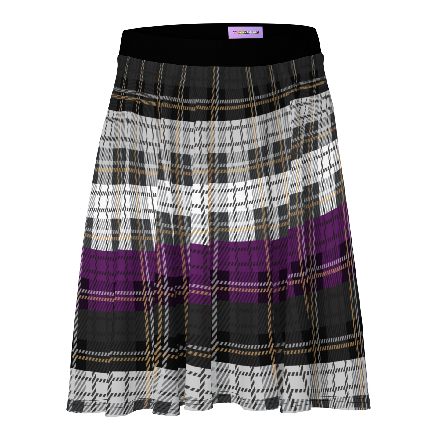 Ace Plaid Skater Skirt