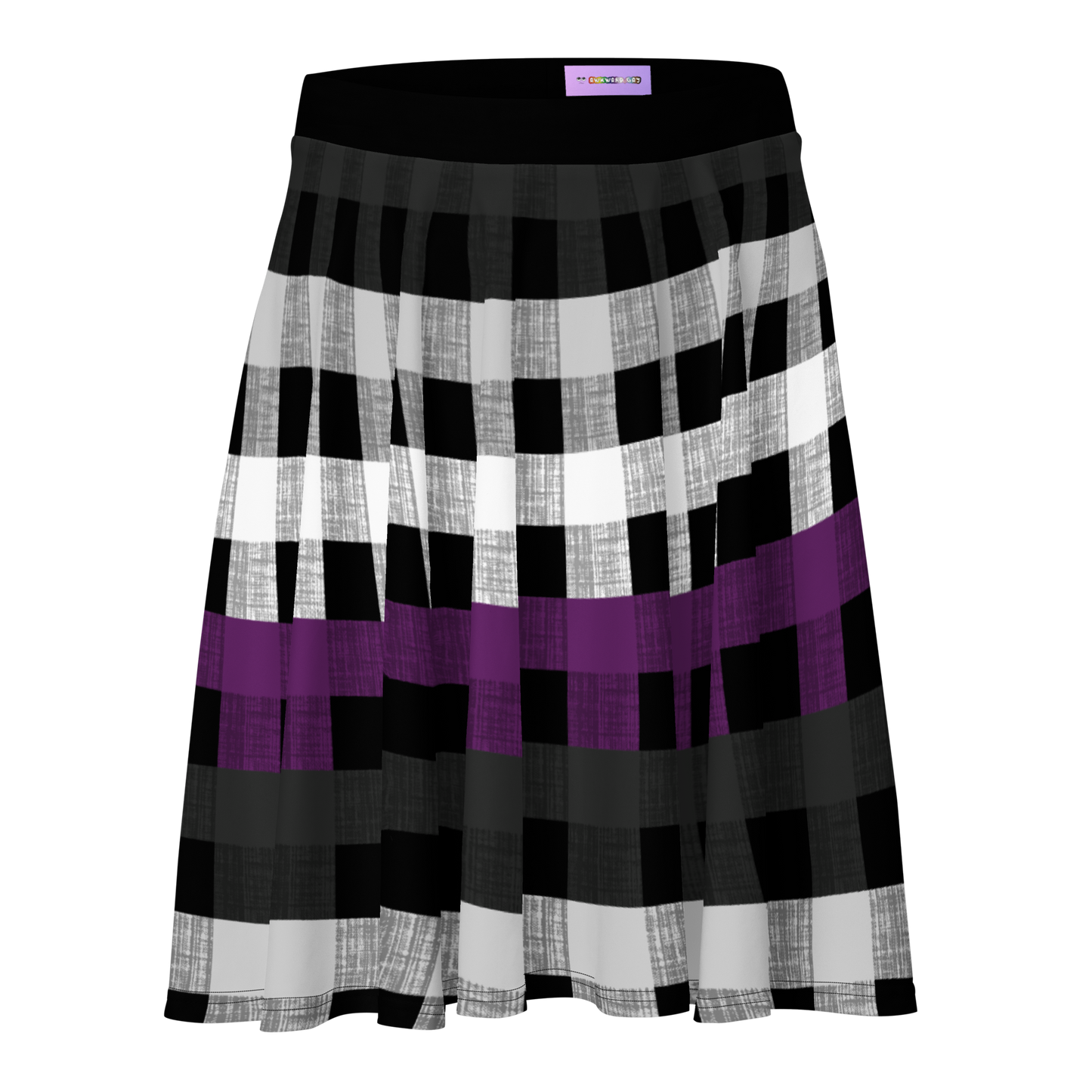 Ace Flannel Skater Skirt