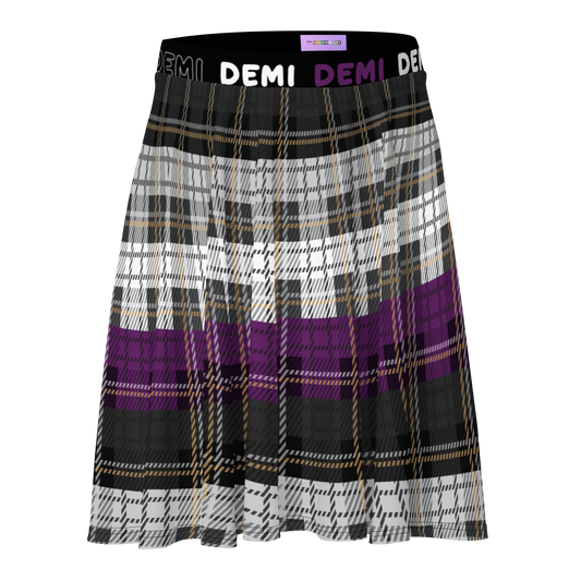 Ace Plaid Skater Skirt - DEMI