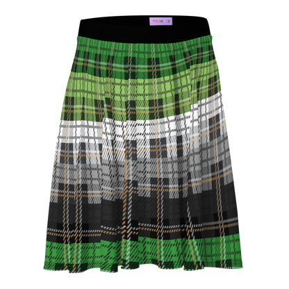 Aro Plaid Skater Skirt