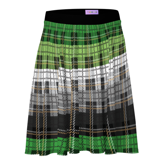 Aro Plaid Skater Skirt