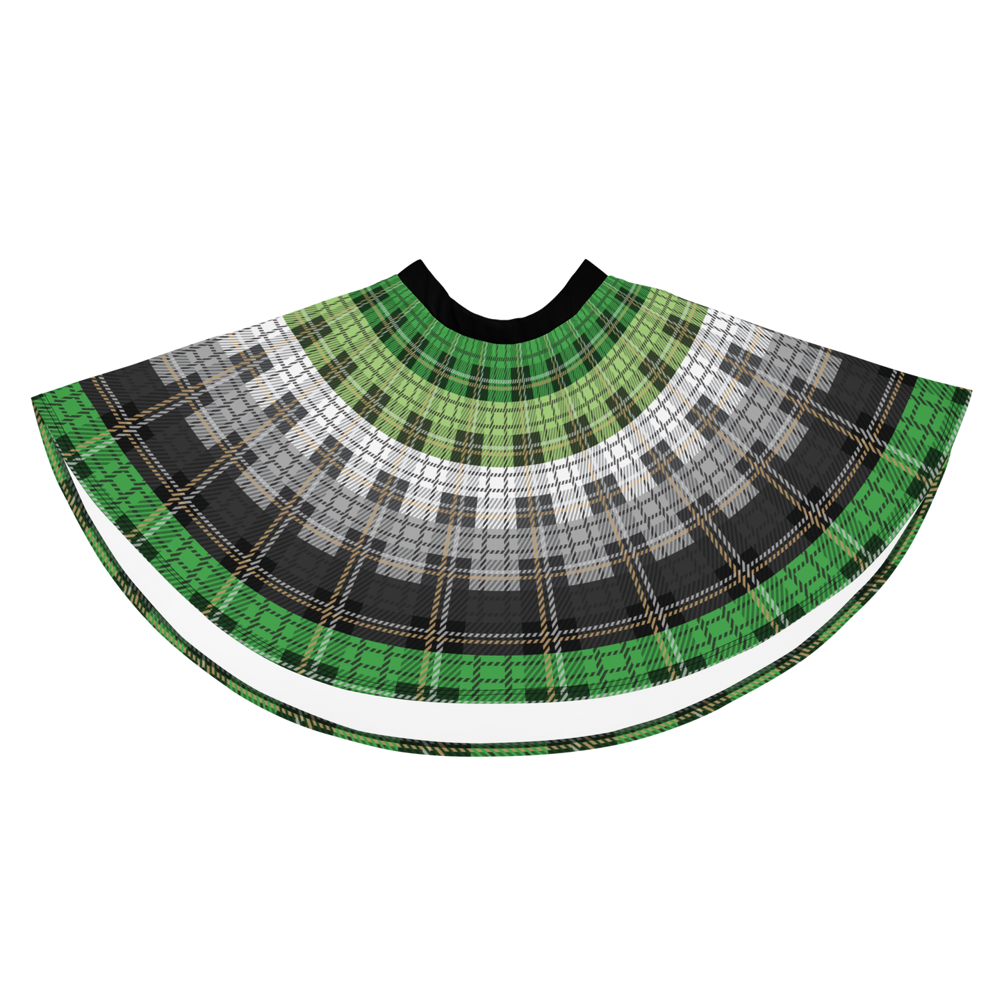 Aro Plaid Skater Skirt