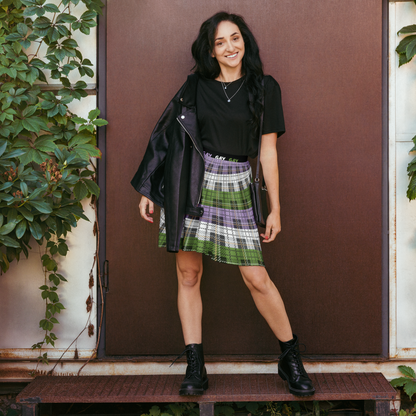 Genderqueer Plaid Skater Skirt - GAY