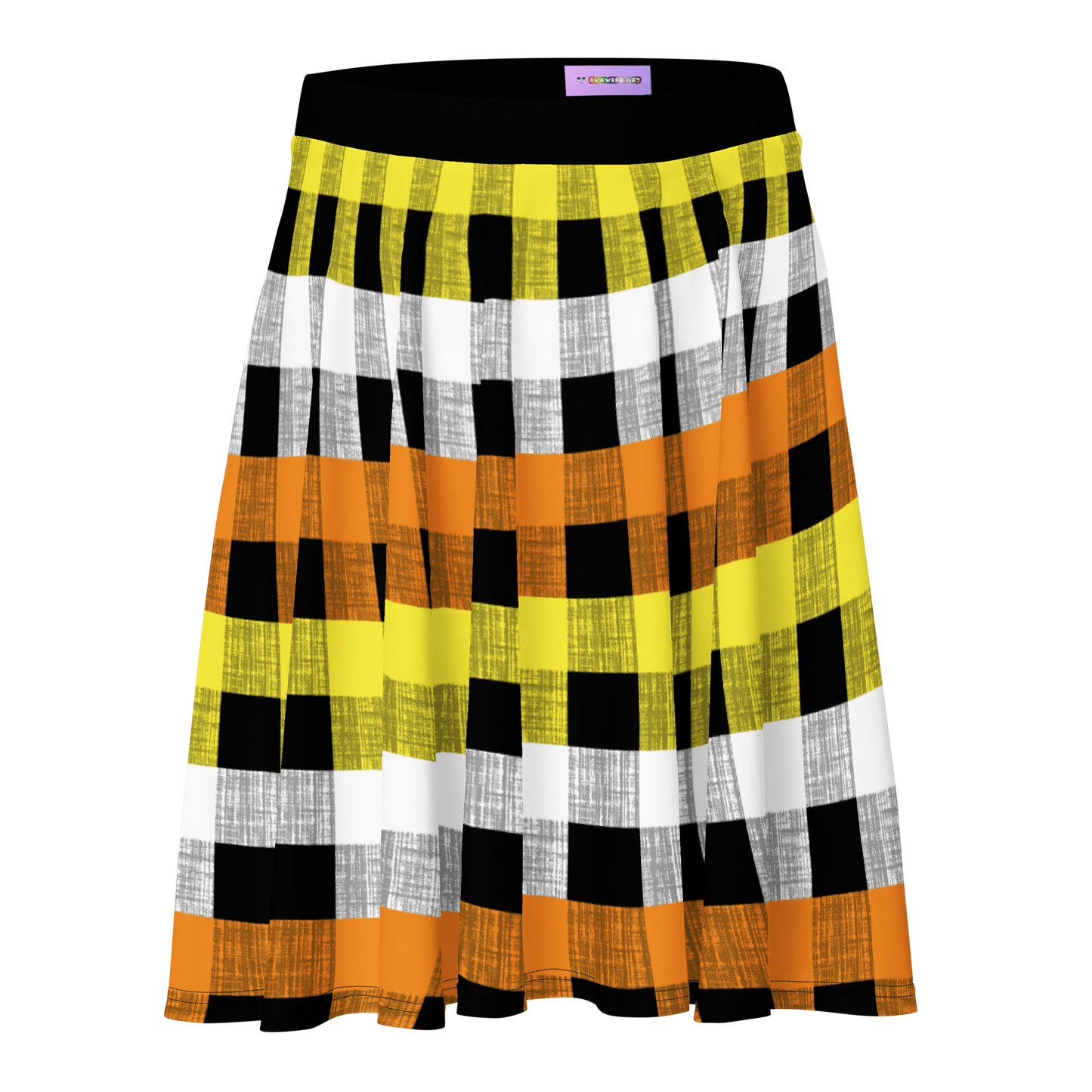 Maverique Flannel Skater Skirt