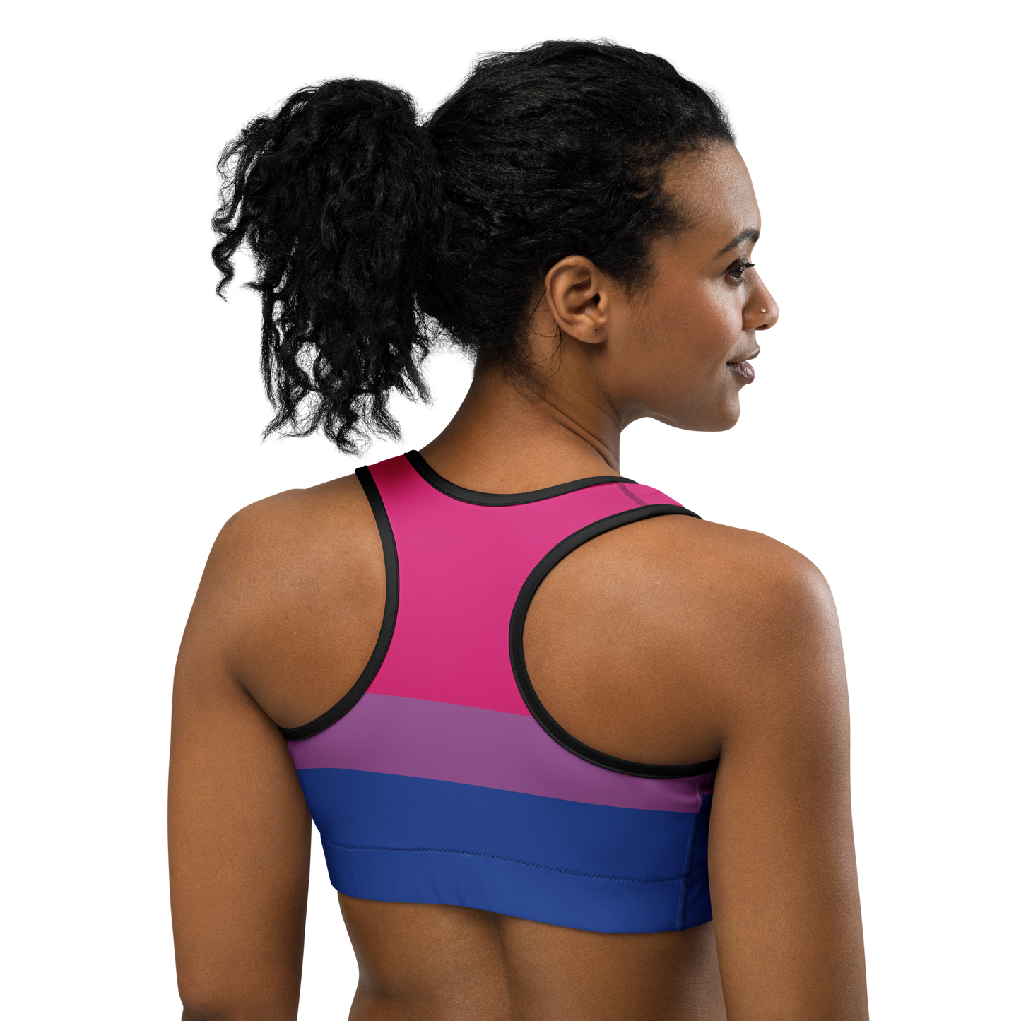 Bi Pride Flag Sports bra