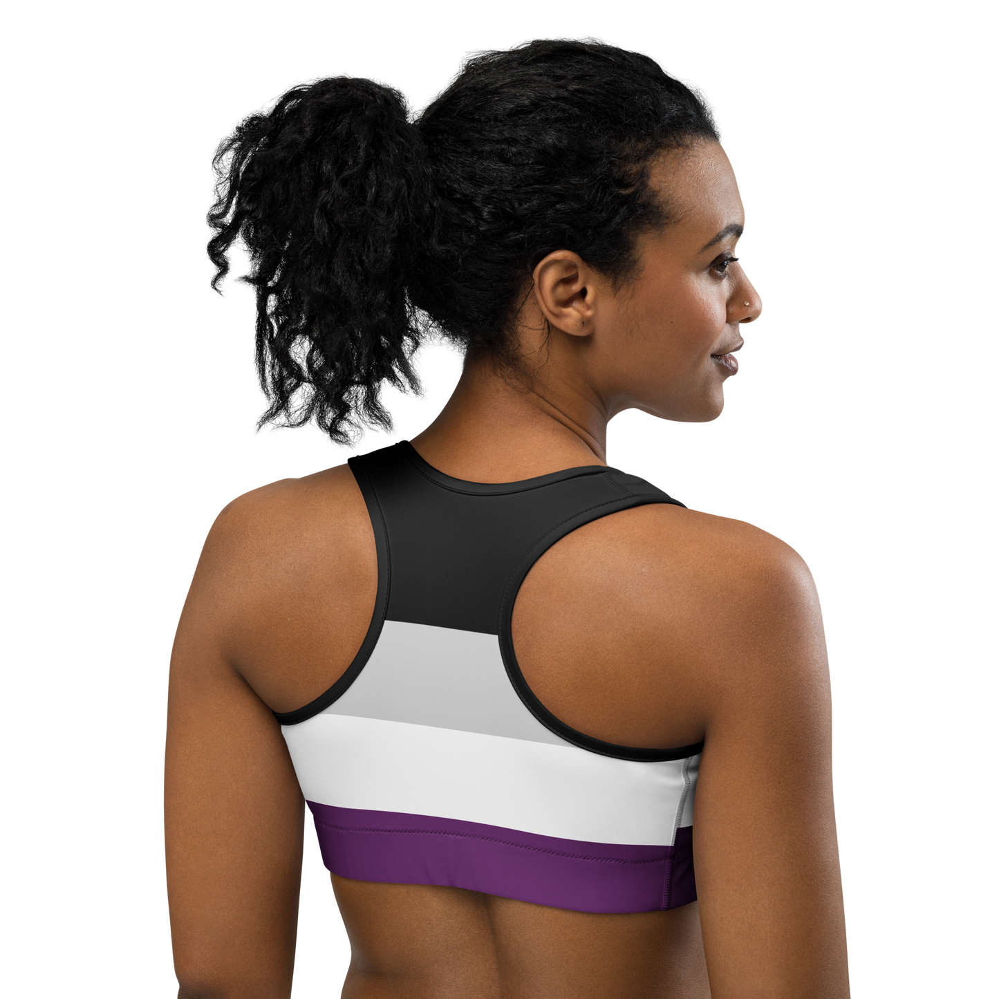 Ace Pride Flag Sports bra