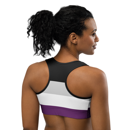 Ace Pride Flag Sports bra