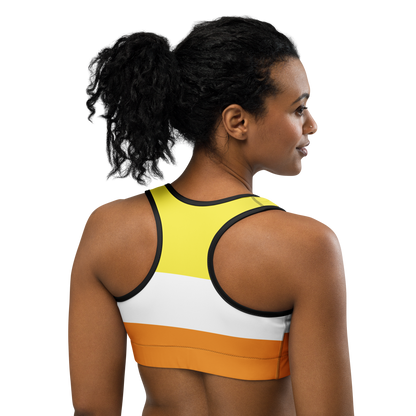 Maverique Pride Flag Sports bra