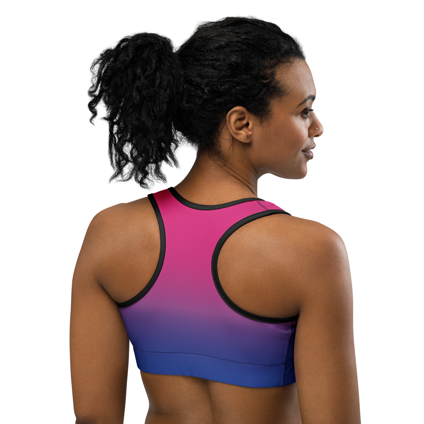 Bi Pride Gradient Sports bra