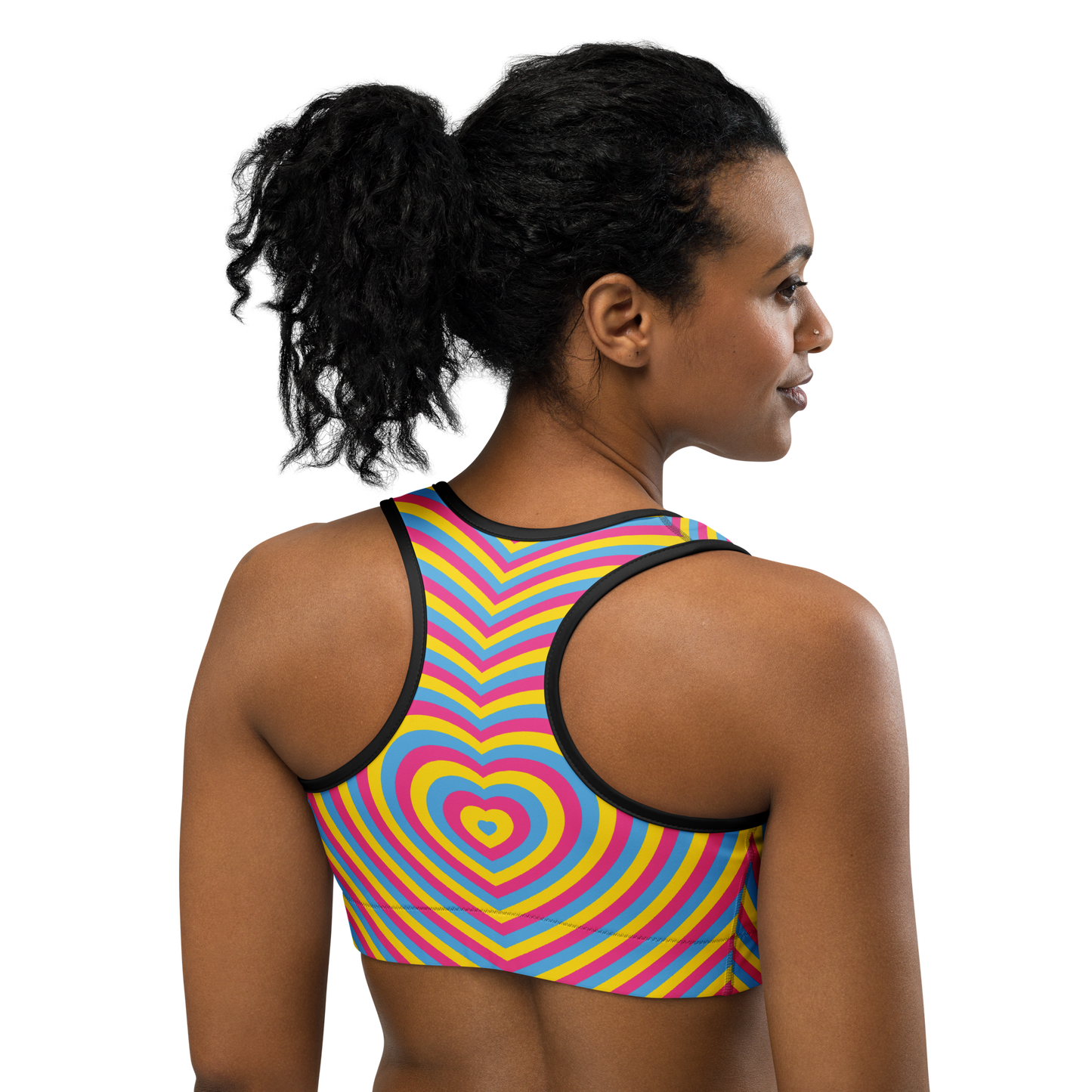 Pan Hearts Sports bra