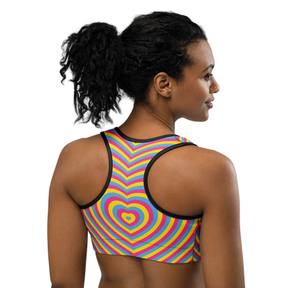 Pan Hearts Sports bra