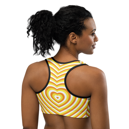 Maverique Hearts Sports bra