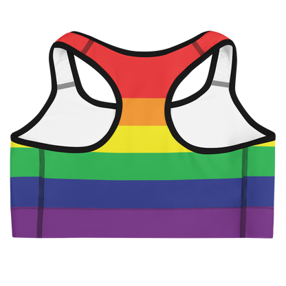 Rainbow Pride Flag Sports bra